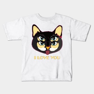 Cat shirt for cat lovers Kids T-Shirt